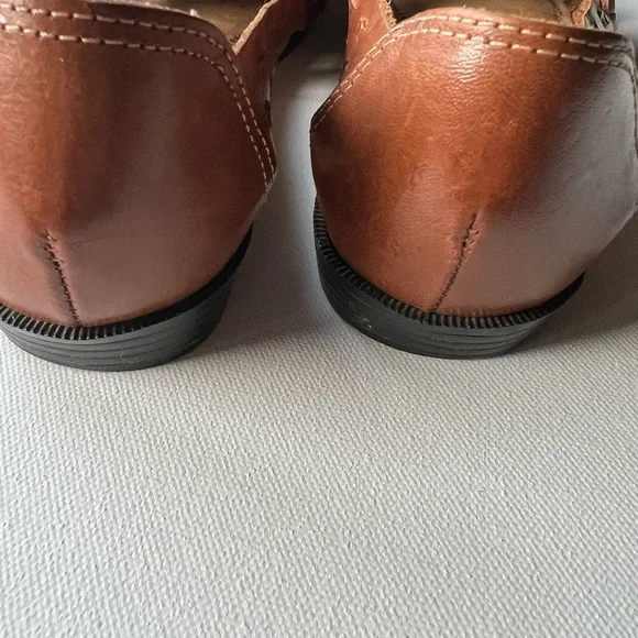 VINTAGE Brazil Made Leather Collection Huaraches Slip Ons Womens 8 - Picture 5 of 8